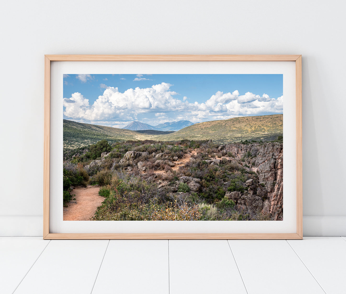Black Canyon Trail Gunnison National Park Colorado Landscape Photo Print