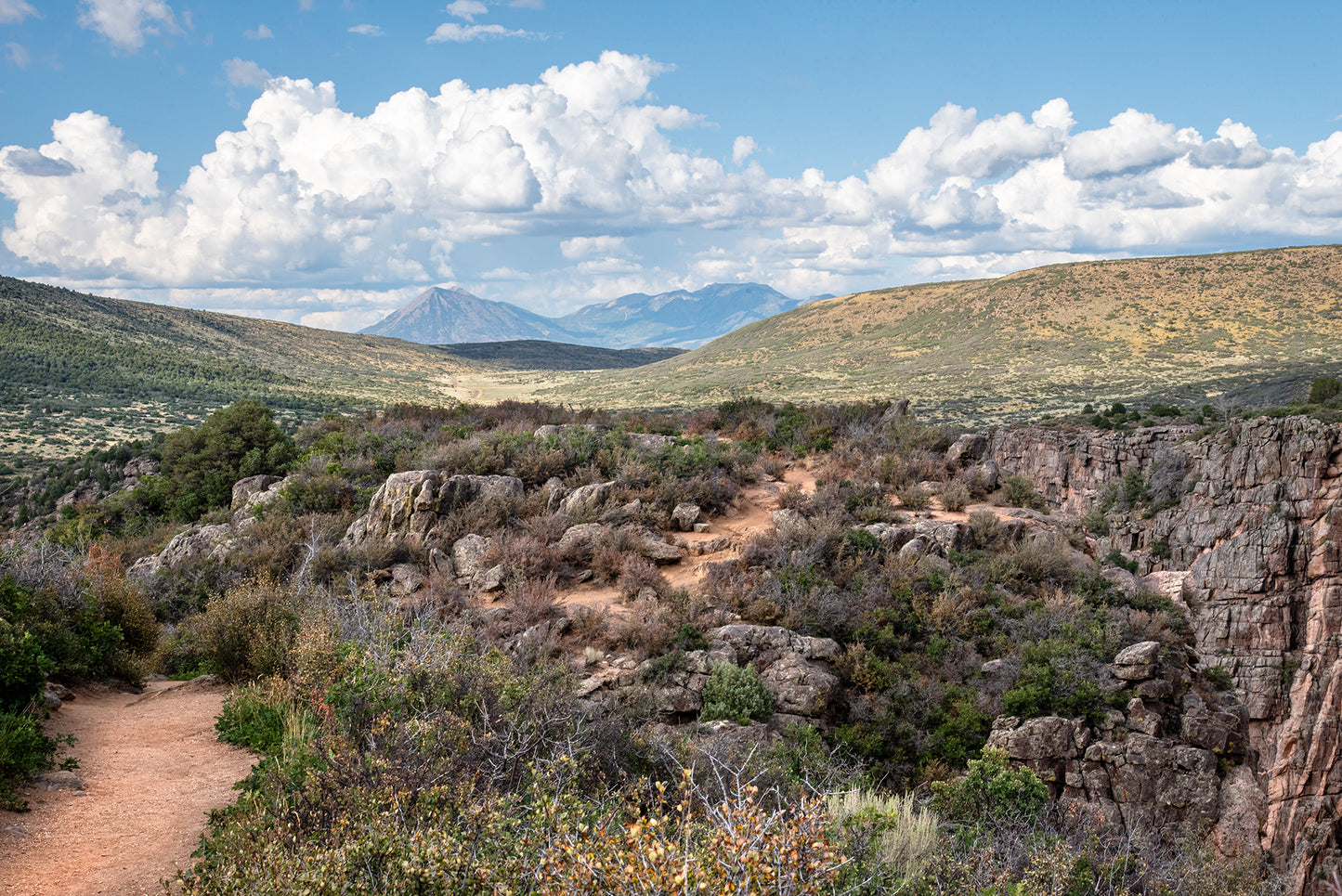 Black Canyon Trail Gunnison National Park Colorado Landscape Photo Print