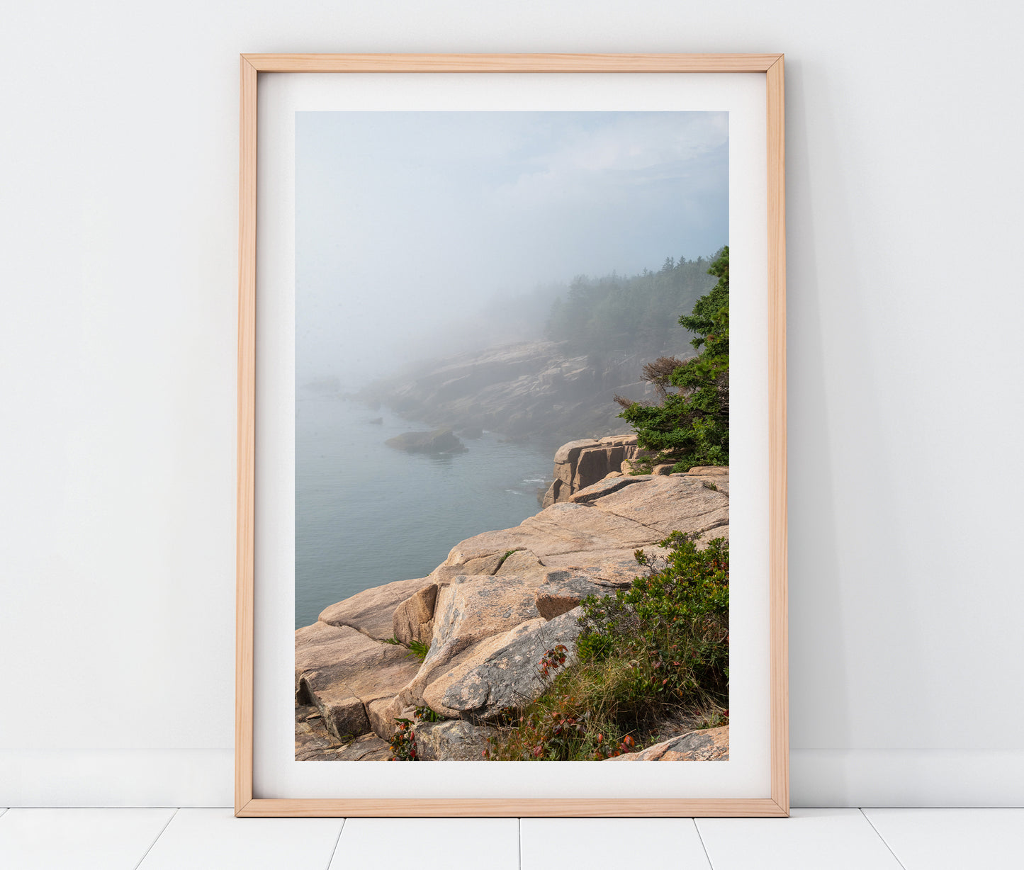 Acadia National Park Beach Maine Landscape Photography Print