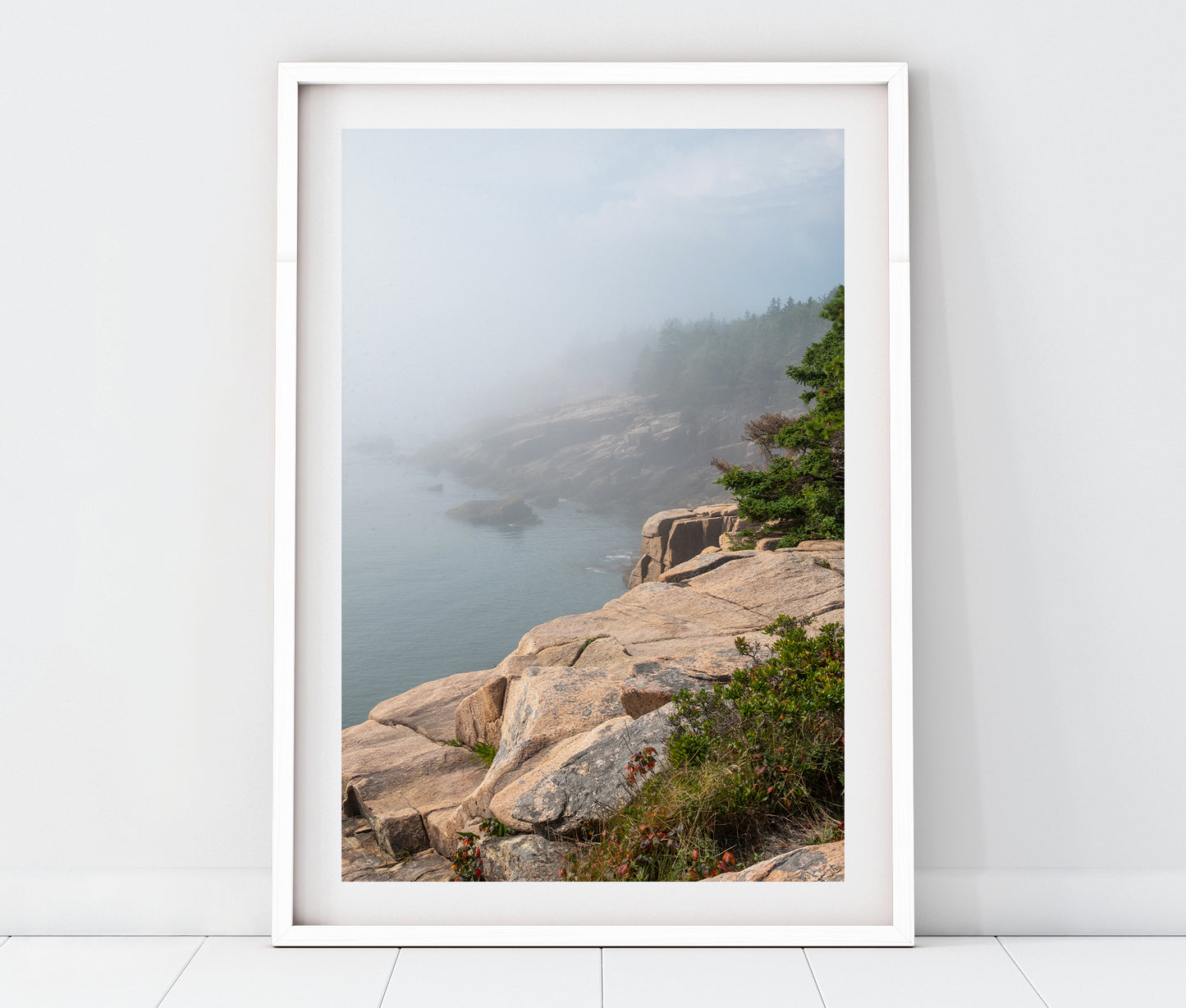 Acadia National Park Beach Maine Landscape Photography Print