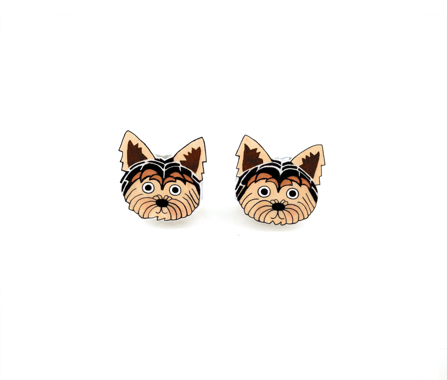Yorkshire Terrier Stud Earrings