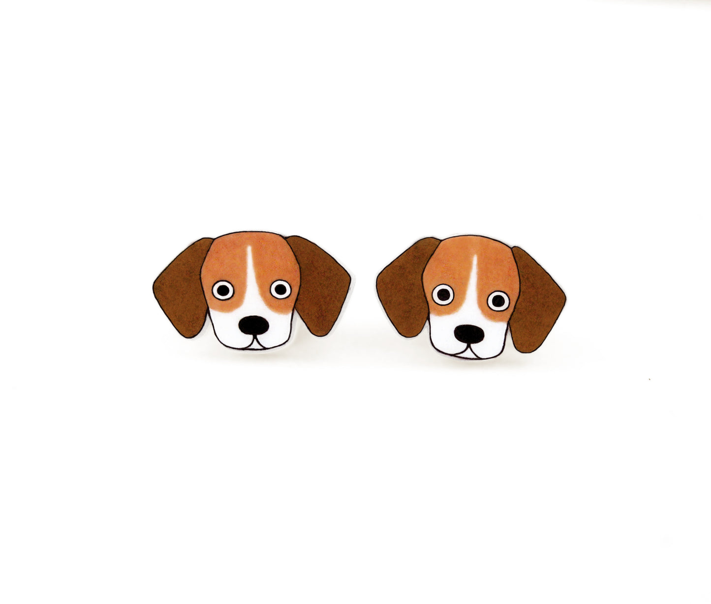 Beagle Stud Earrings