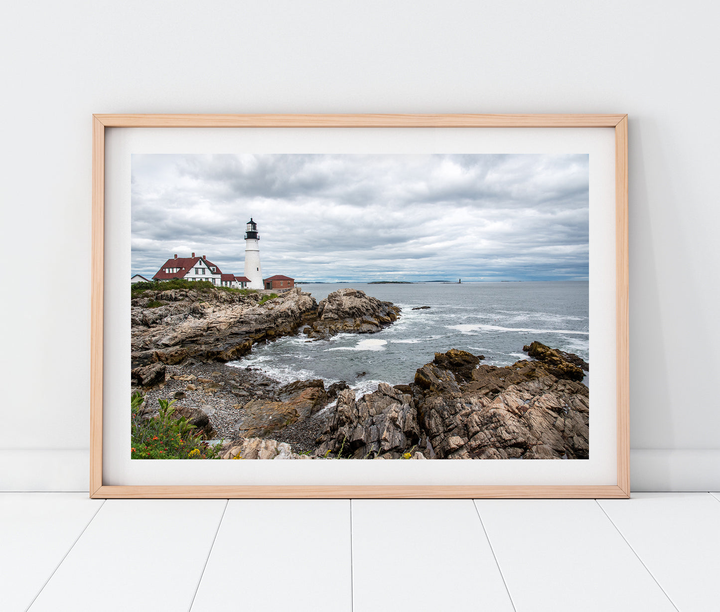 Portland Head Light Photo Print | Maine Lighthouse Landscape