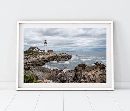 Portland Head Light Maine Landscape Photography Print