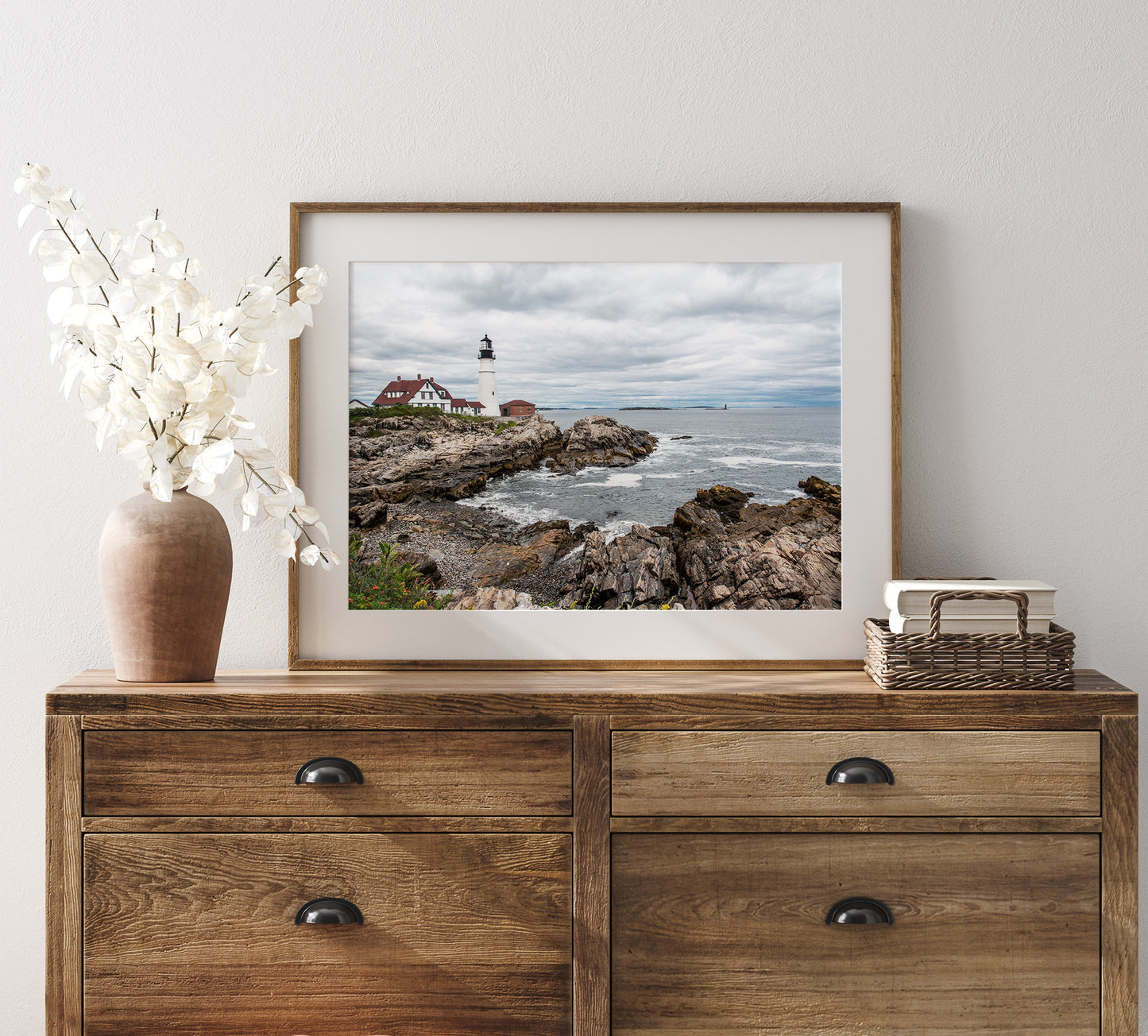 Portland Head Light Photo Print | Maine Lighthouse Landscape