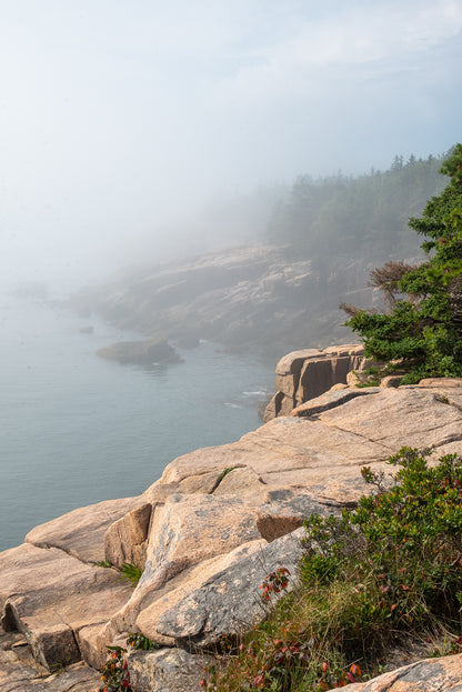 Acadia National Park Beach Maine Landscape Photography Print