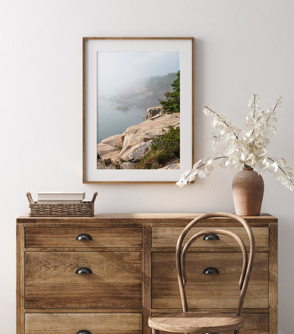 Acadia National Park Beach Maine Landscape Photography Print