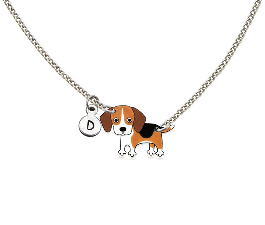 Tiny Beagle Necklace | Hypoallergenic Dog Jewelry