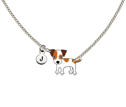 Tiny Jack Russell Terrier Necklace | Hypoallergenic Pet Lover Jewelry