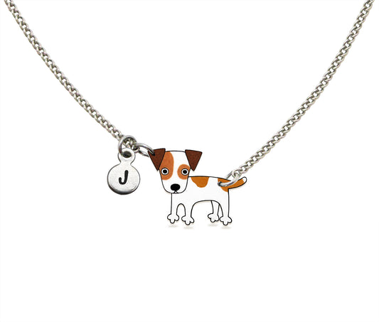 Tiny Jack Russell Terrier Necklace | Hypoallergenic Pet Lover Jewelry