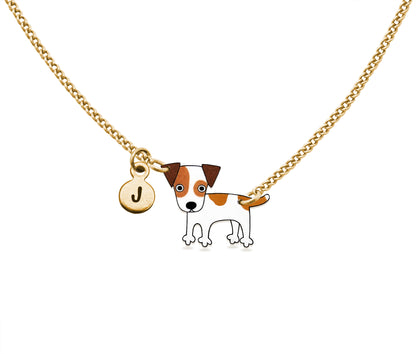 Tiny Jack Russell Terrier Necklace | Hypoallergenic Pet Lover Jewelry