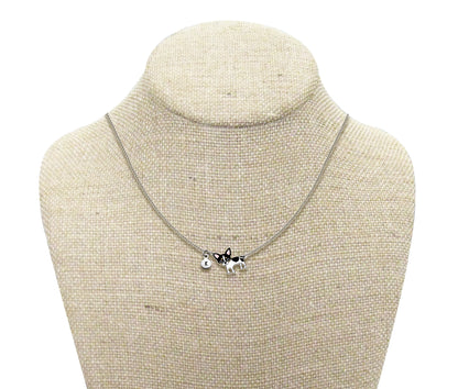 Tiny Tricolor Chihuahua Necklace | Hypoallergenic Dog Mom Jewelry