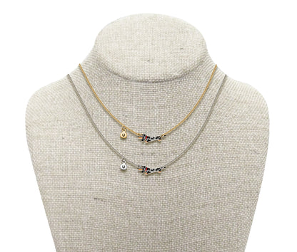 Tiny Dapple Dachshund Necklace | Hypoallergenic Doxie Lover Jewelry