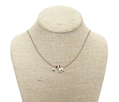 Tiny Jack Russell Terrier Necklace | Hypoallergenic Pet Lover Jewelry