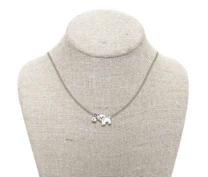 Tiny Maltese Necklace | Hypoallergenic Dog Lover Jewelry