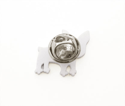 Brown Red Boston Terrier Pin (Whole Body) | Handmade Dog Brooch