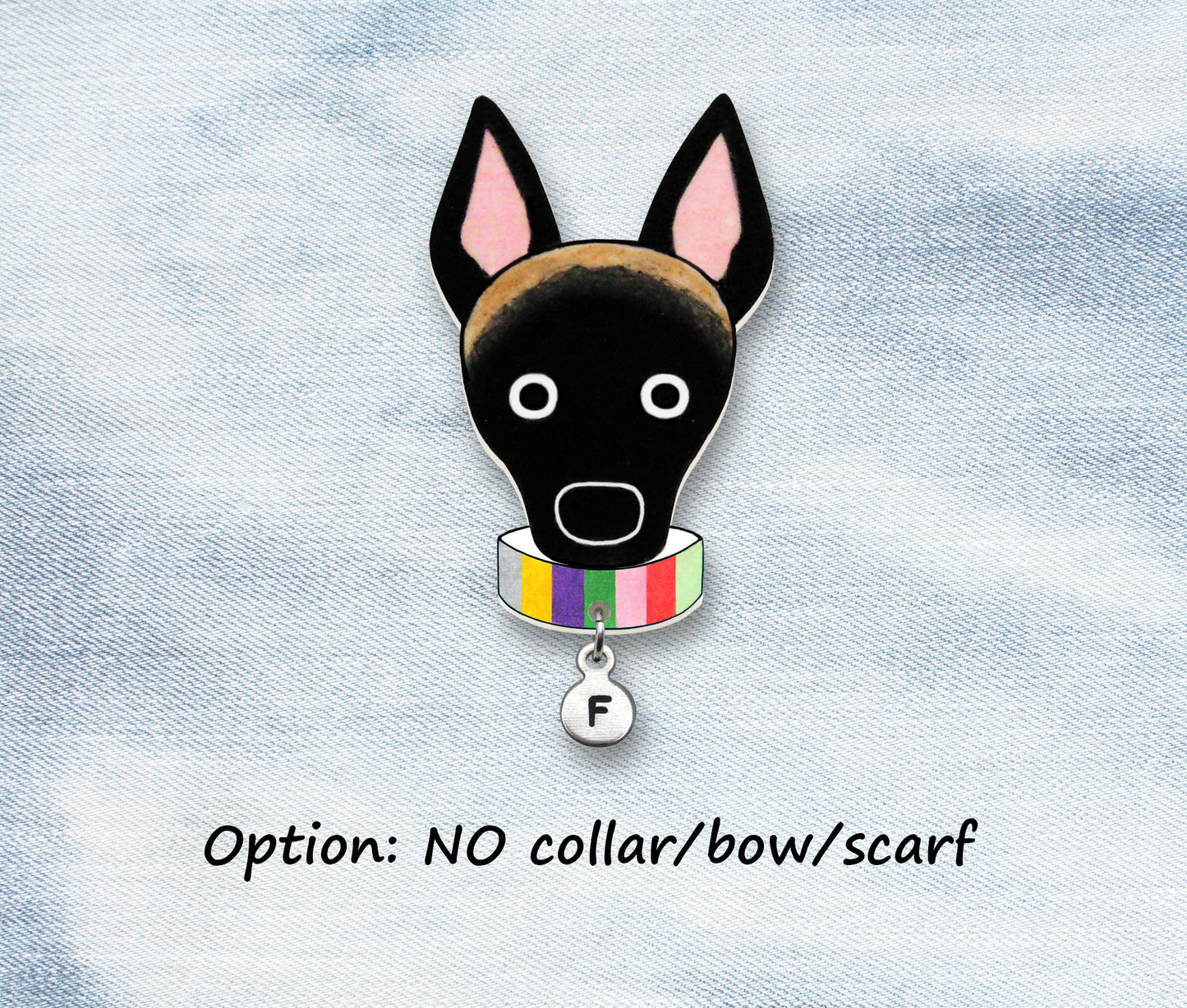Belgian Malinois Pin | Unique Shepherd Jewelry