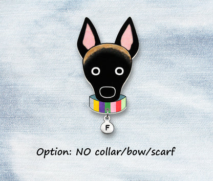 Belgian Malinois Pin | Unique Shepherd Jewelry