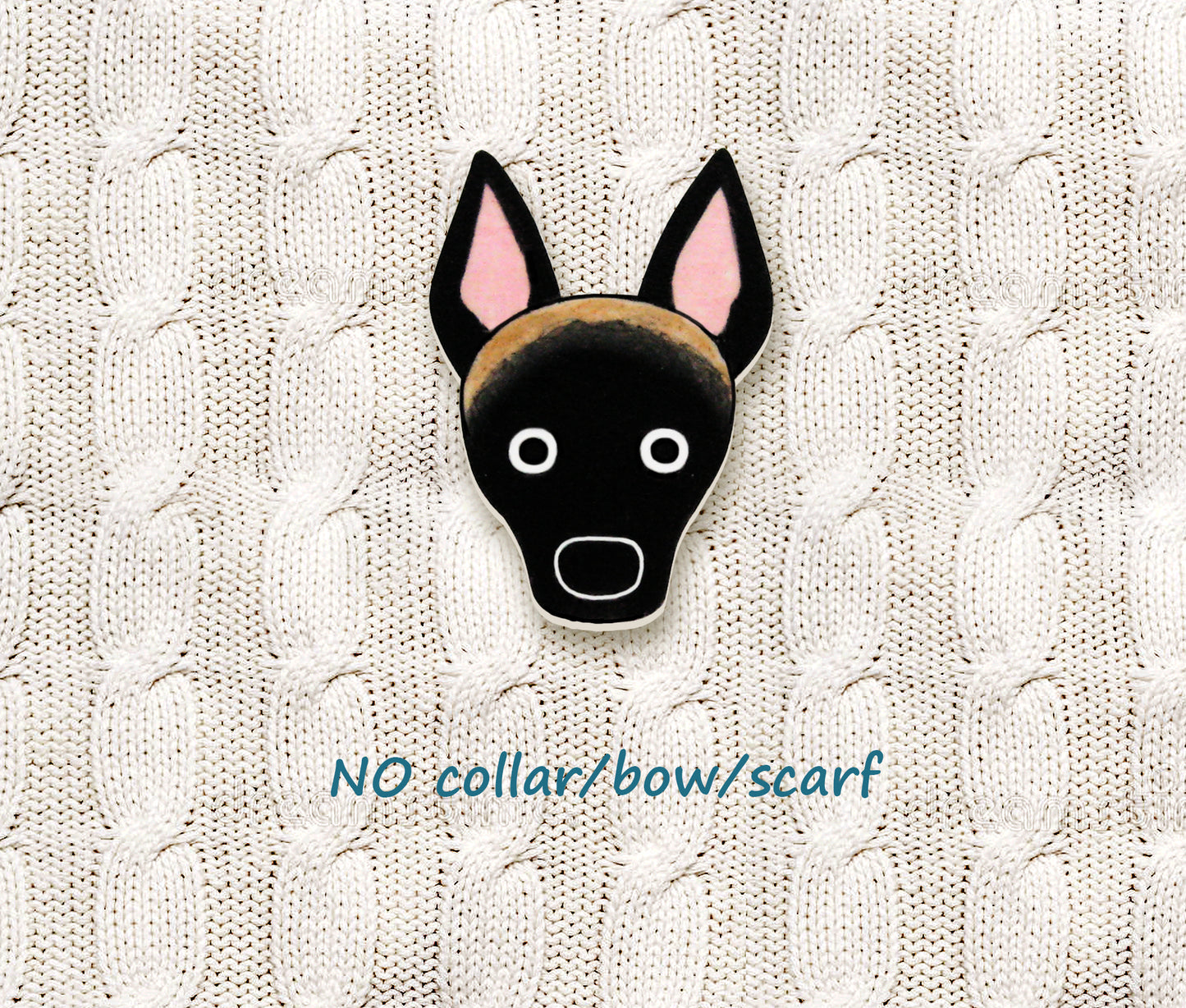 Belgian Malinois Pin | Unique Shepherd Jewelry