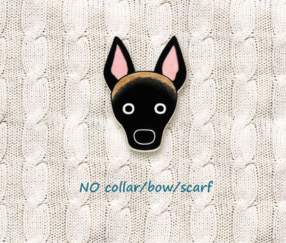 Belgian Malinois Pin | Unique Shepherd Jewelry