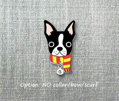 Boston Terrier Pin | Unique Dog Mom Gift