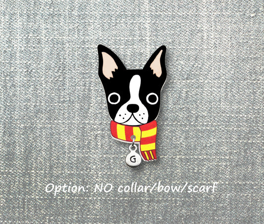 Boston Terrier Pin | Unique Dog Mom Gift