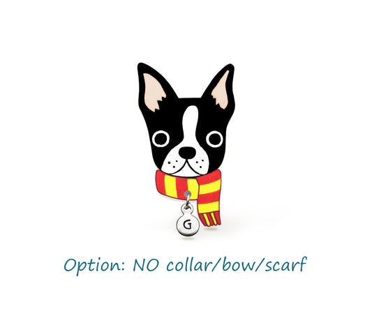 Boston Terrier Pin | Unique Dog Mom Gift