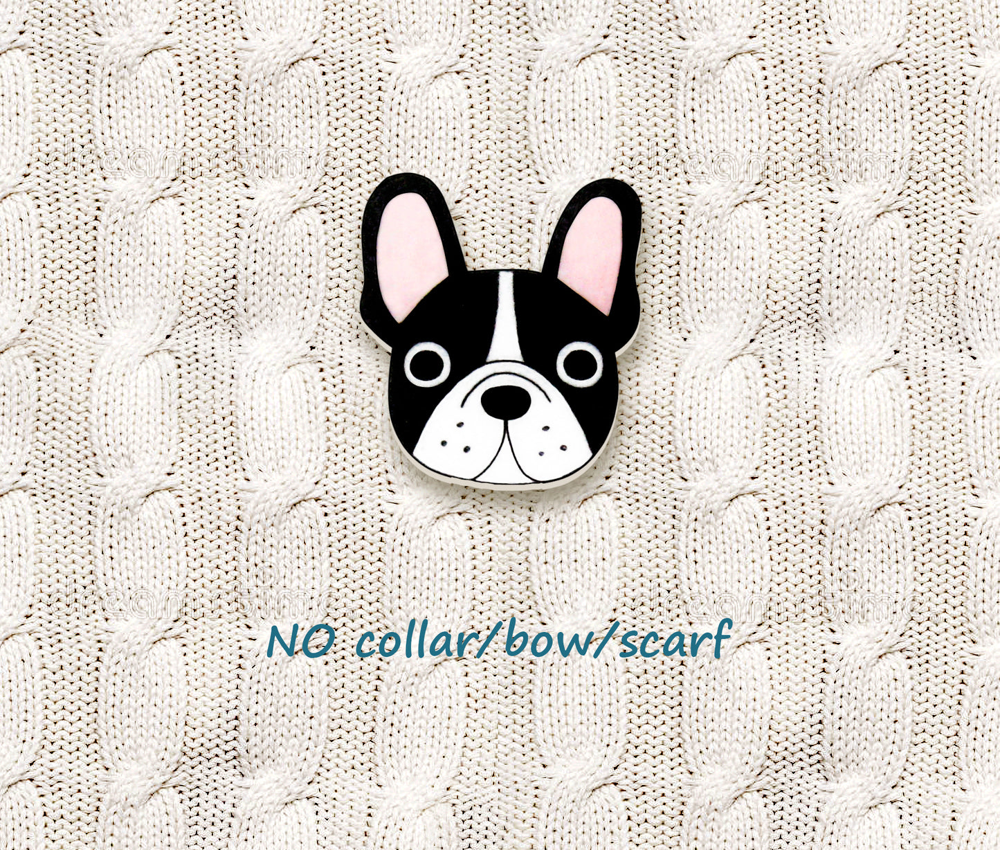 Black & White French Bulldog Pin | Unique Dog Lover Gift