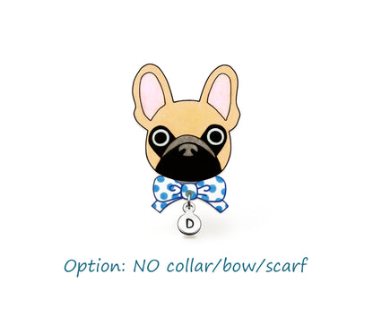 Fawn French Bulldog Pin | Handmade Dog Jewelry