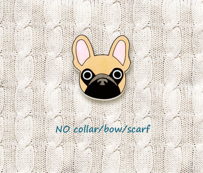 Fawn French Bulldog Pin | Handmade Dog Jewelry