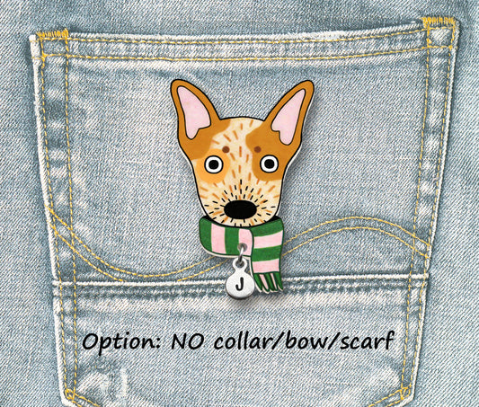 Red Heeler Pin | Australian Cattle Dog Jewelry