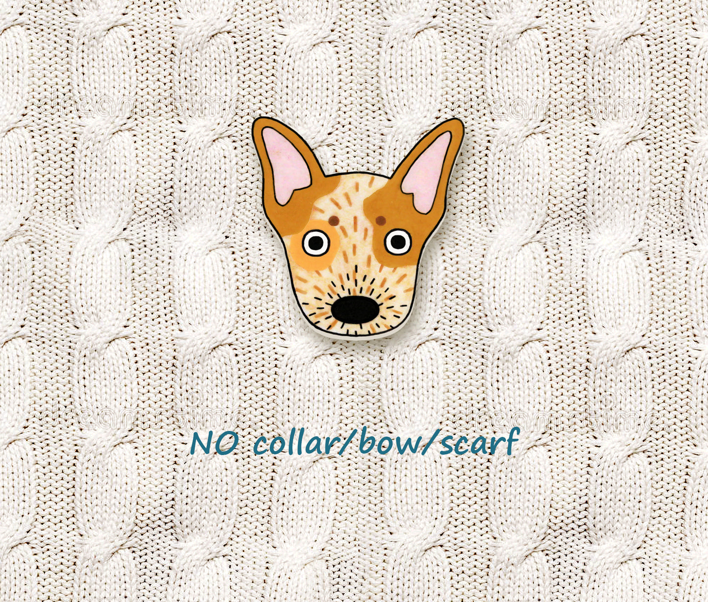 Red Heeler Pin | Australian Cattle Dog Jewelry