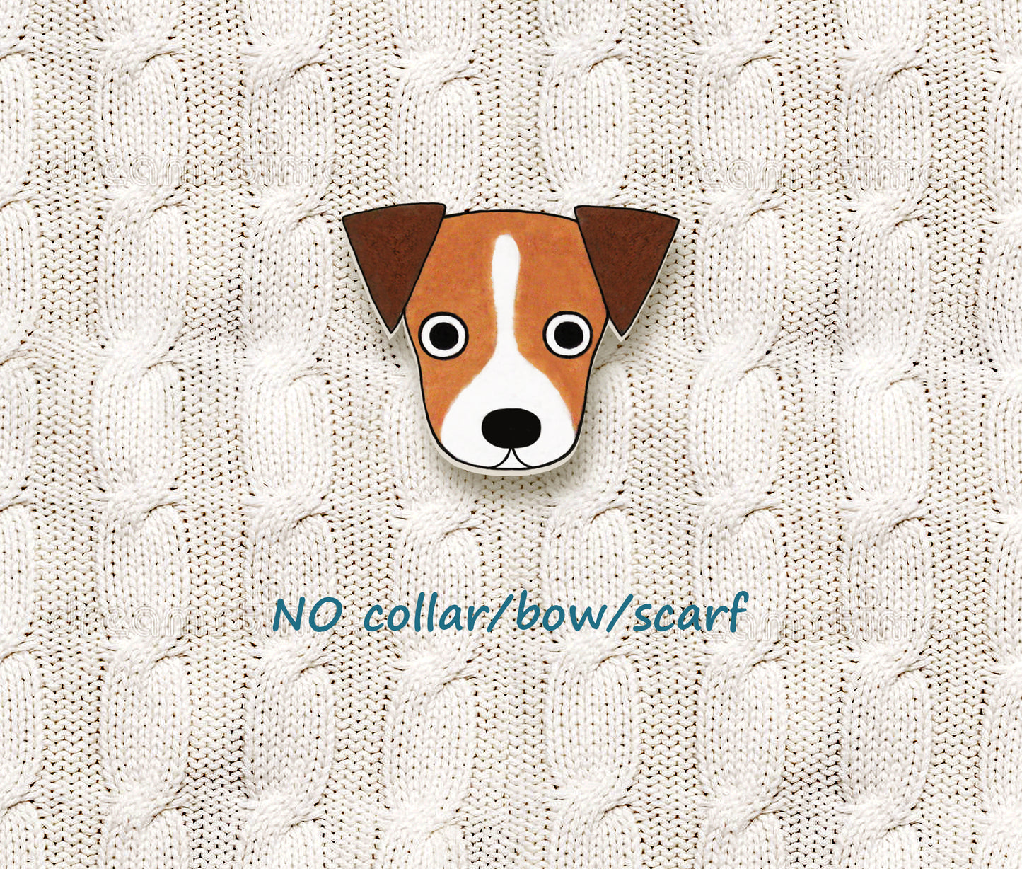 Jack Russell Terrier Pin #1 | Handmade Dog Mom Gift