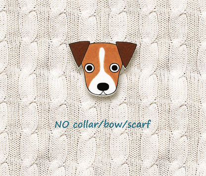 Jack Russell Terrier Pin #1 | Handmade Dog Mom Gift