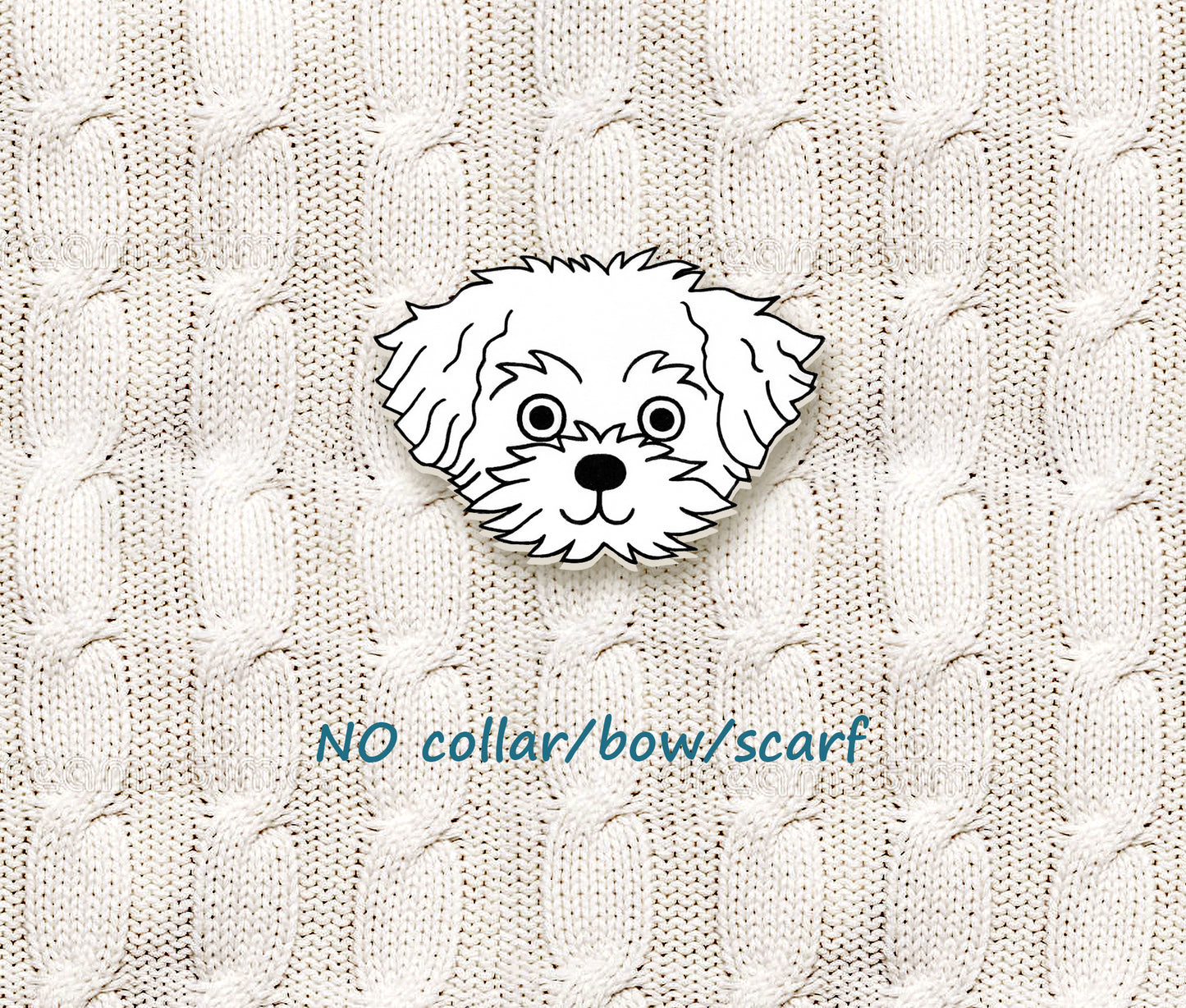 Maltese Pin | Personalized Dog Mom Gift