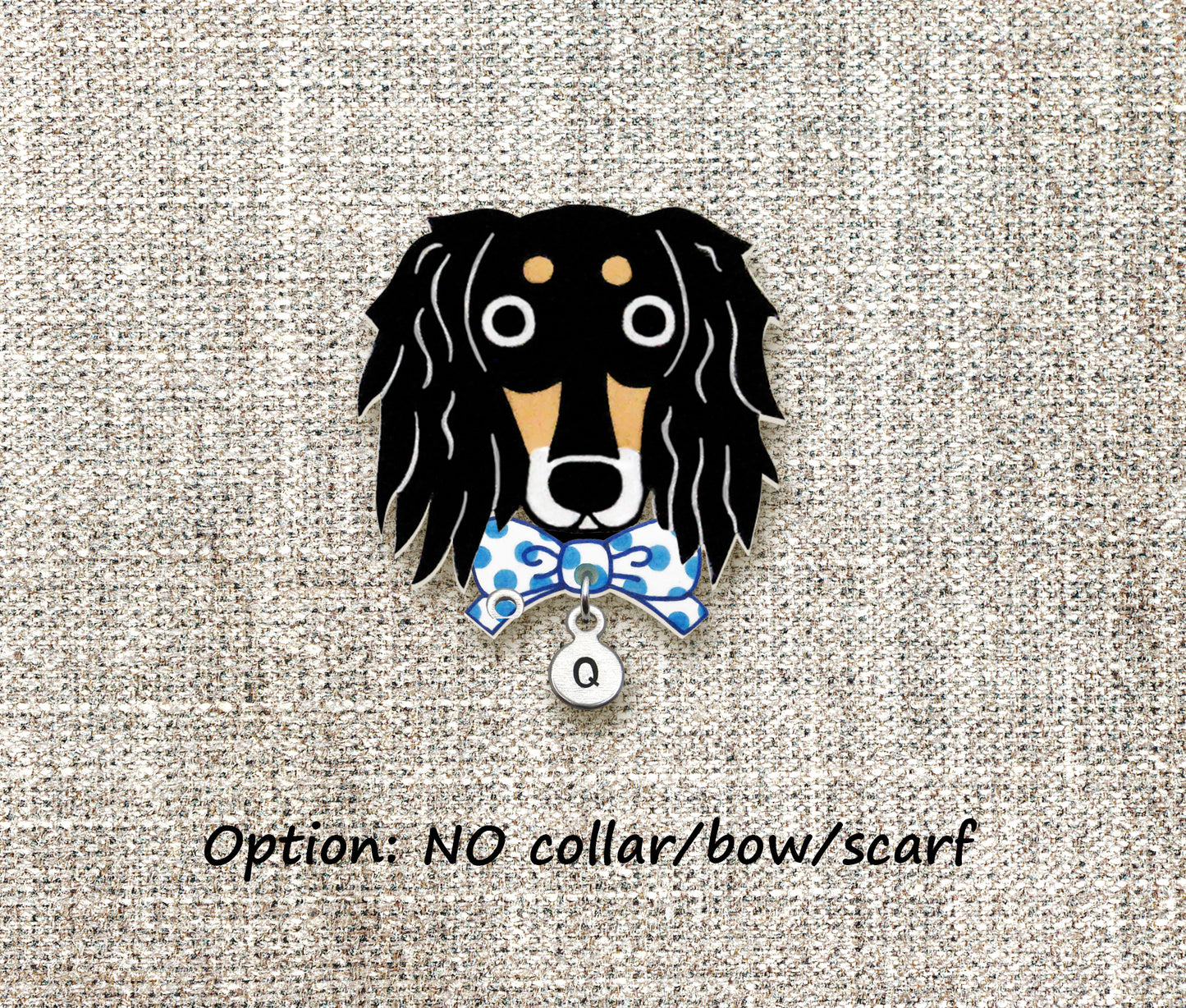 Tricolor Saluki Pin | Unique Dog Lover Gift