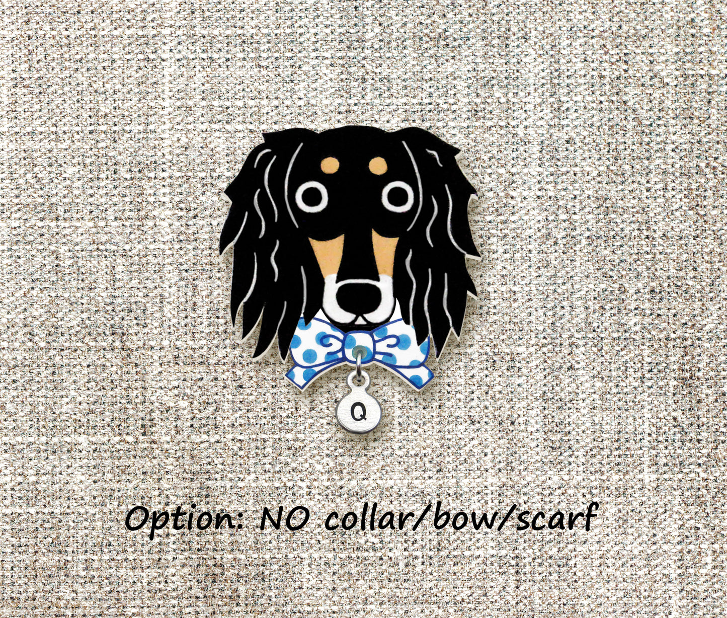 Tricolor Saluki Pin | Unique Dog Lover Gift