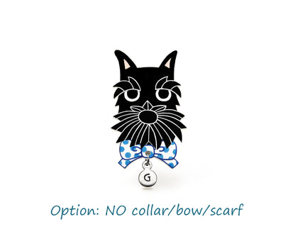 Black Schnauzer Pin | Handmade Dog Lover Gift