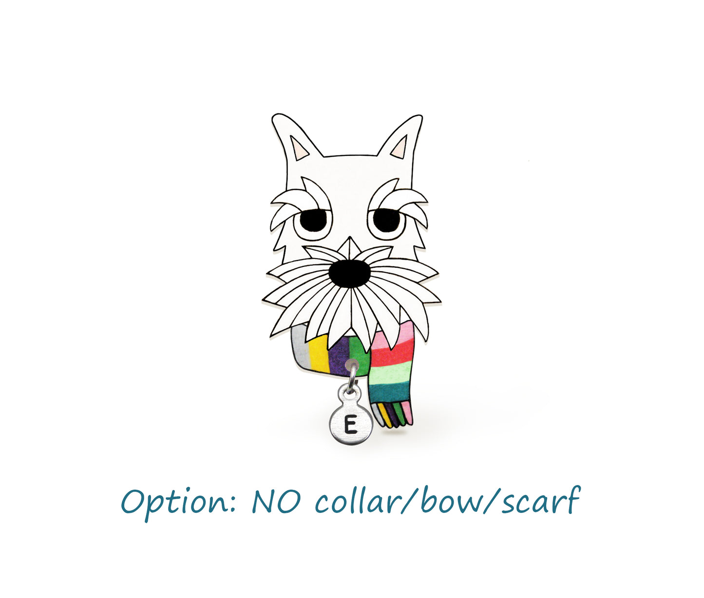 White Schnauzer Pin | Unique Dog Mom Gift
